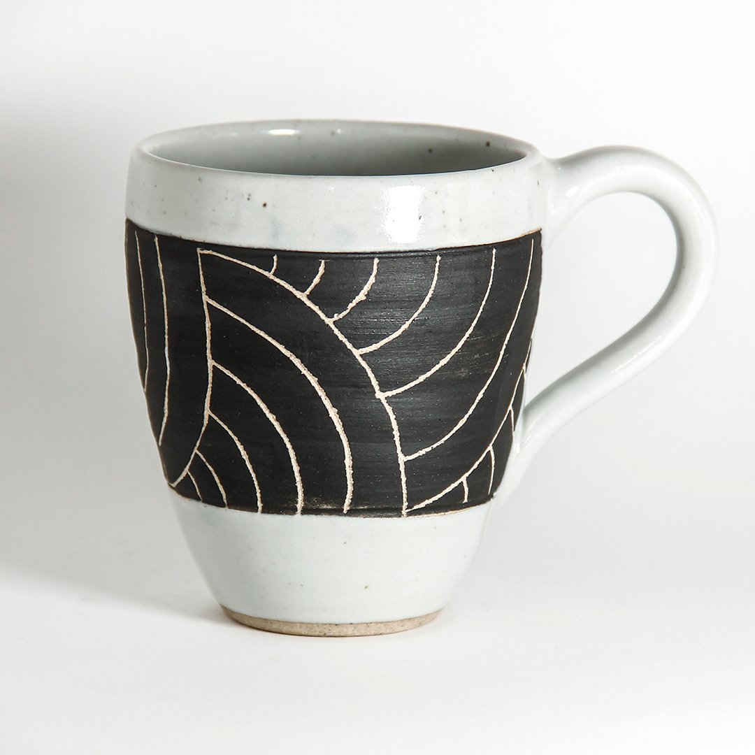 Taza Clásica Mediana Rupestre, rupestre